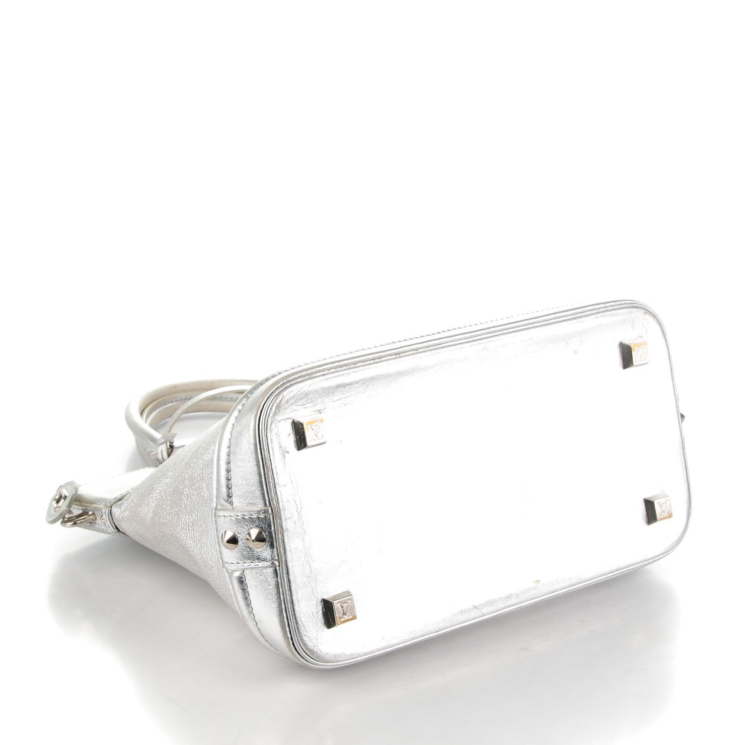 Louis Vuitton Suhali Lockit PM Silver 4 of 11