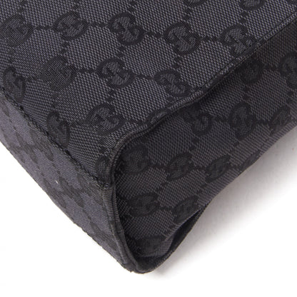 Gucci Monogram Small Backpack Black 4 of 9
