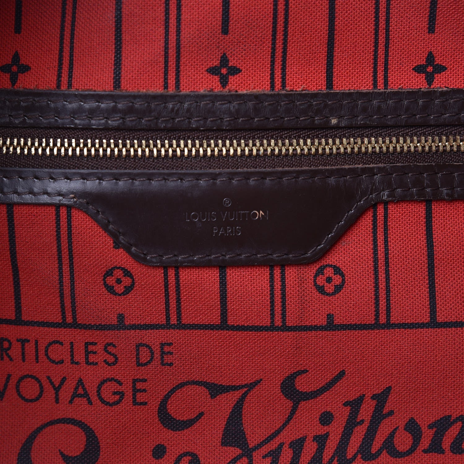Louis Vuitton Damier Ebene Neverfull GM 6 of 20