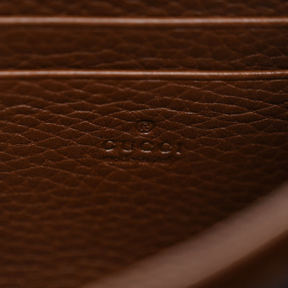 Gucci Cellarius Calfskin GG Marmont Chain Wallet Nut Brown 6 of 11