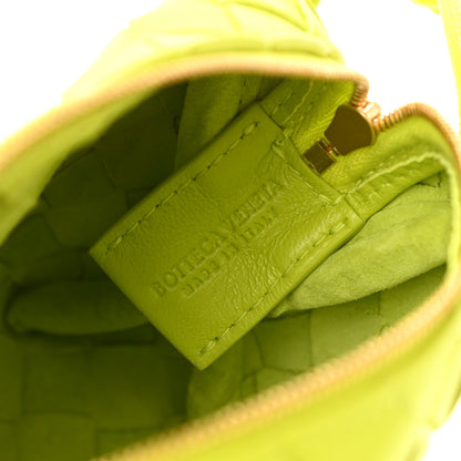 Bottega Veneta Nappa Intrecciato Mini Loop Camera Bag Acid Kiwi 6 of 9