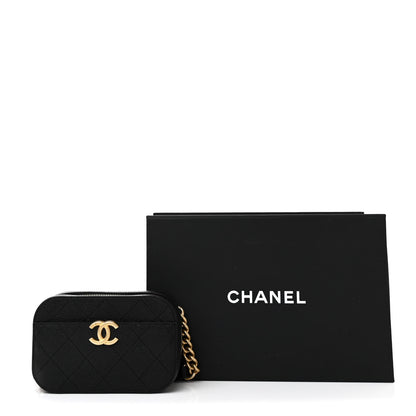 Chanel Caviar Stitched Waist Bag Black 11 of 11