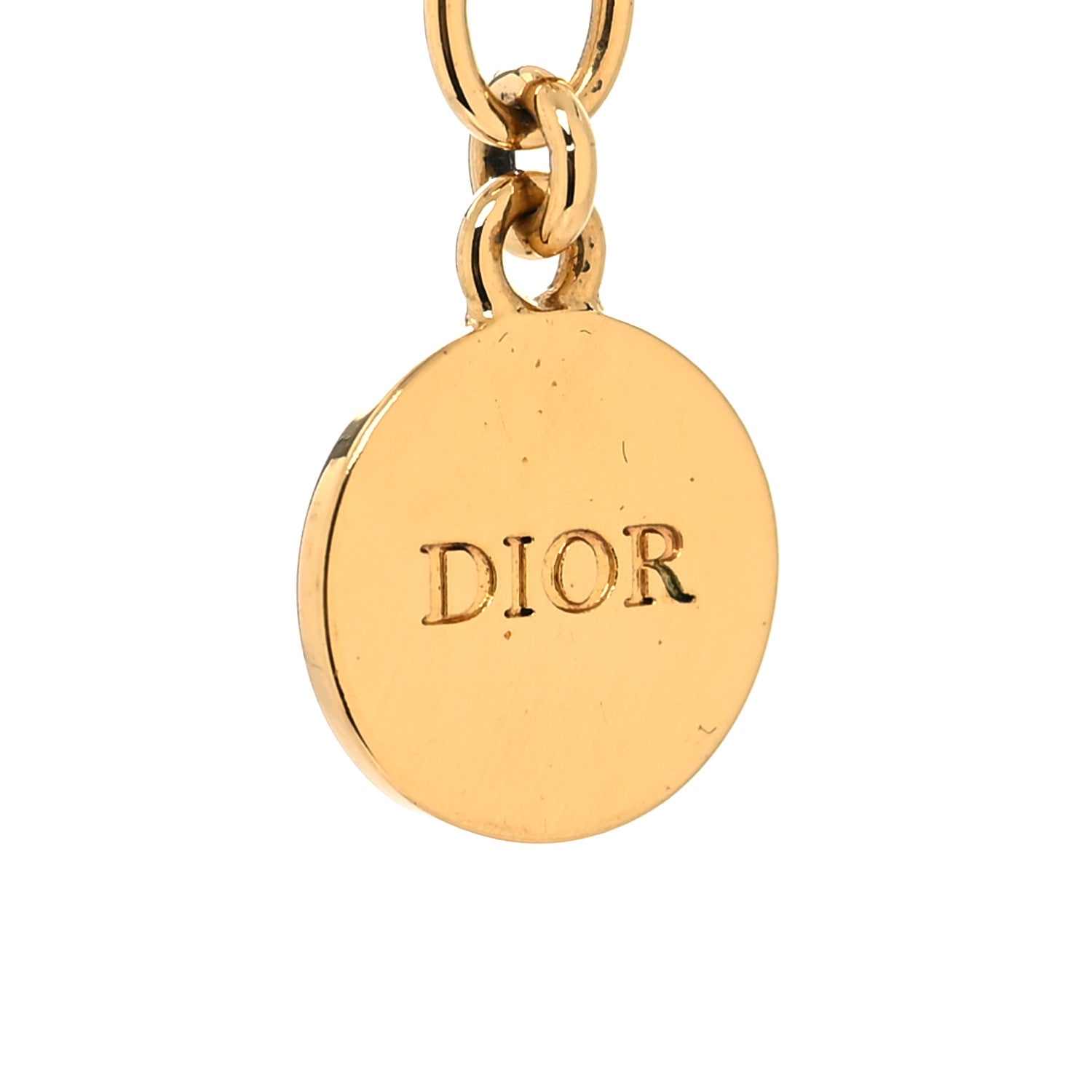 Christian Dior Pearl 30 Montaigne Choker Necklace Gold 1248579