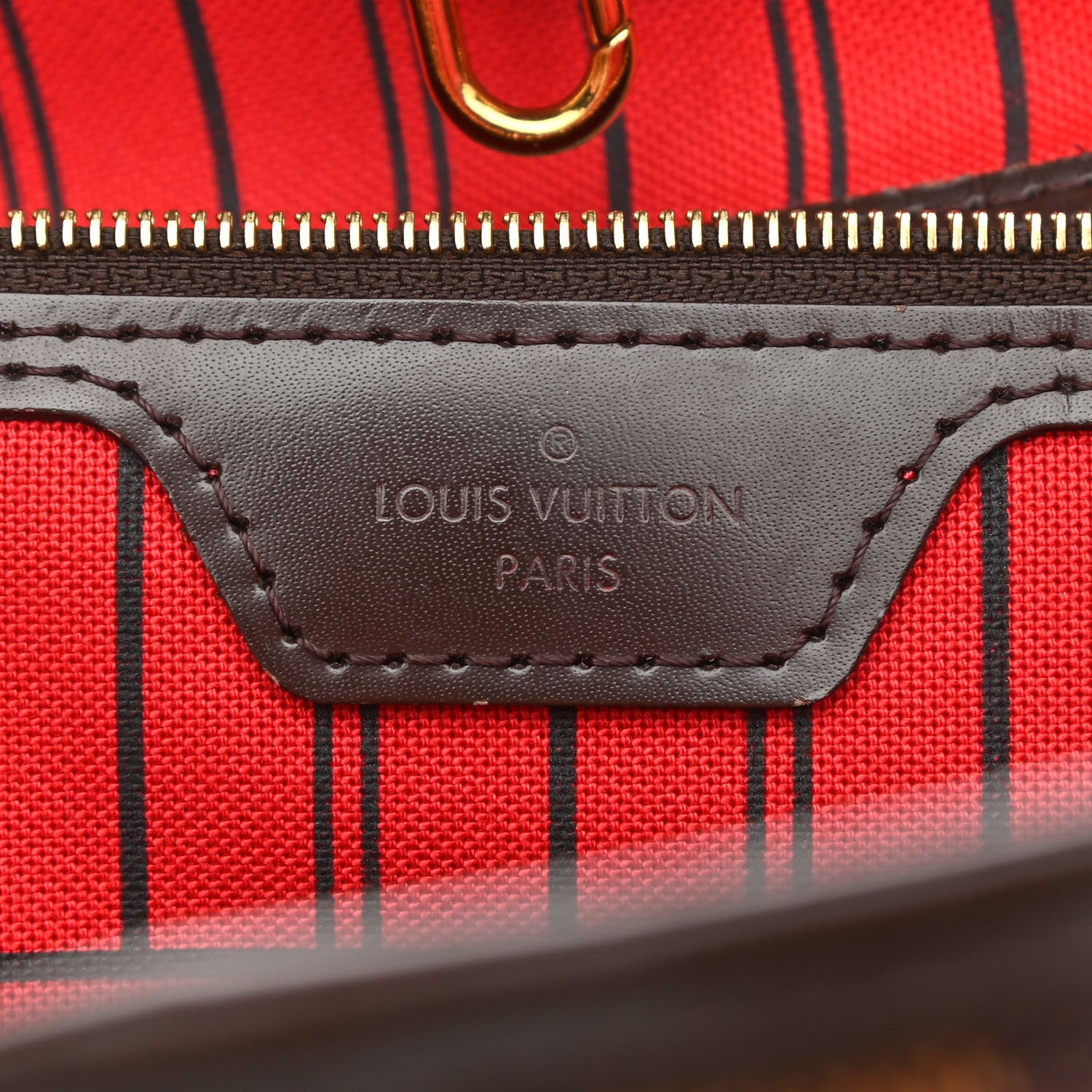 Louis Vuitton Damier Ebene Neo Neverfull MM 6 of 9