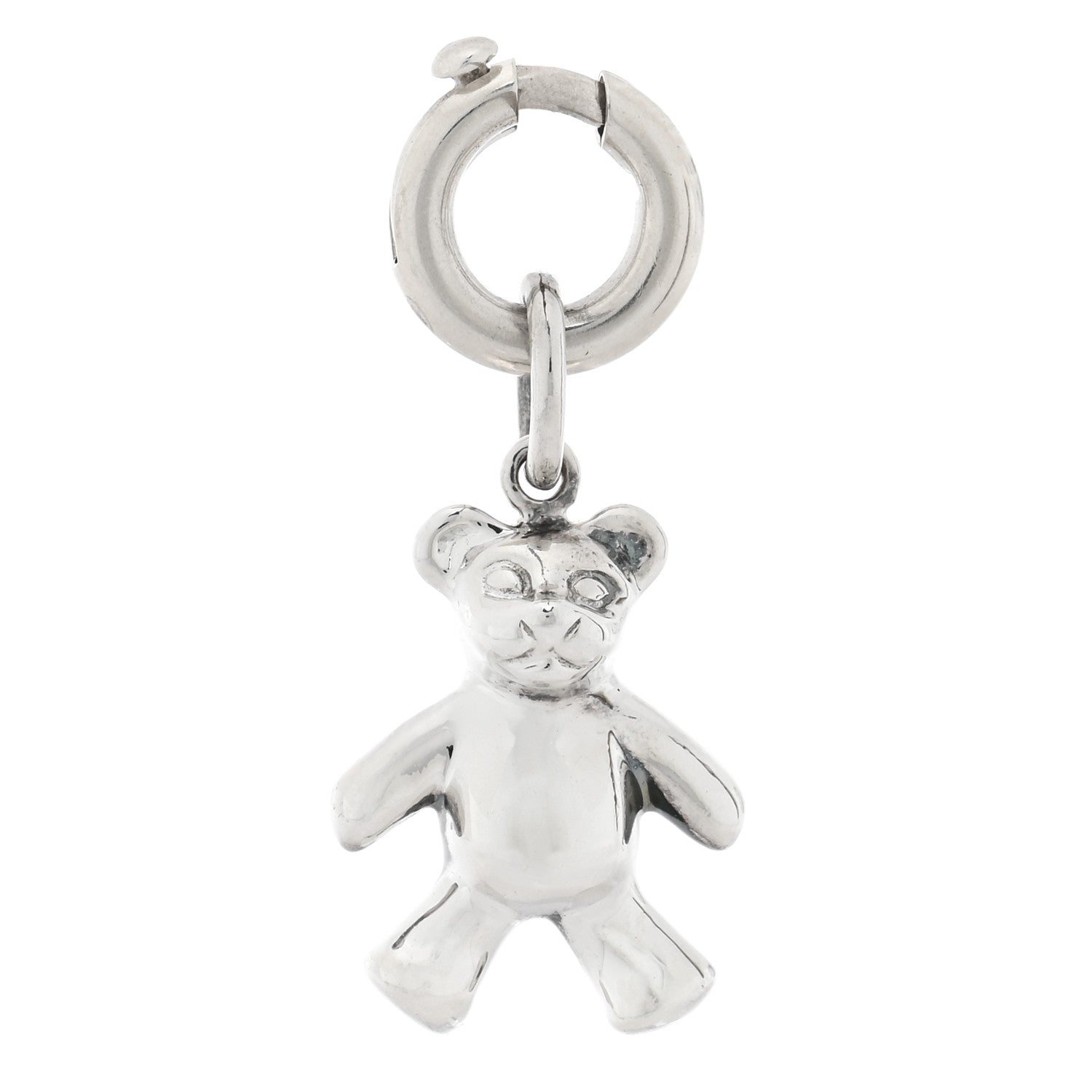 Tiffany Sterling Silver Teddy Bear Charm 1 of 3