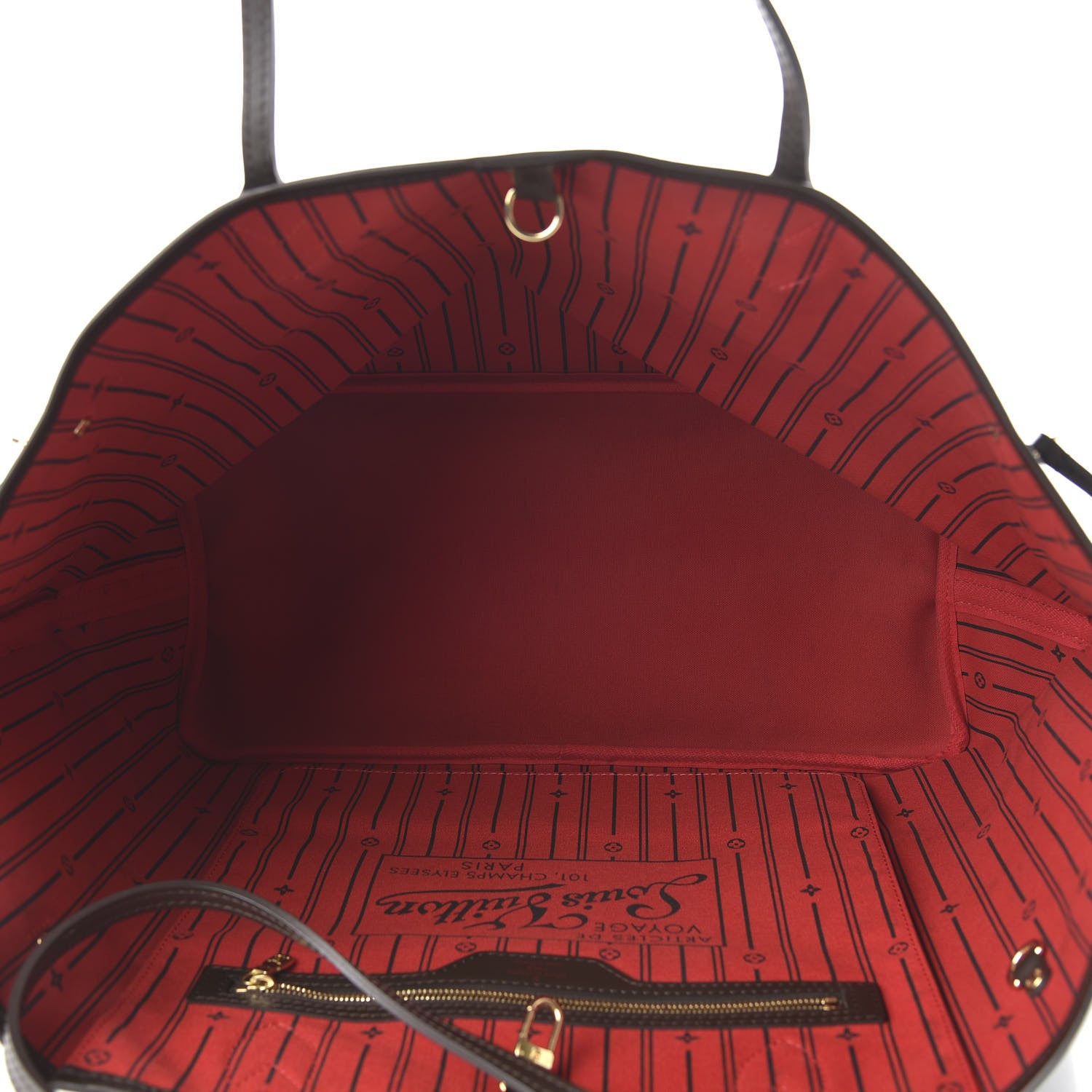 Louis Vuitton Damier Ebene Neverfull GM 5 of 10