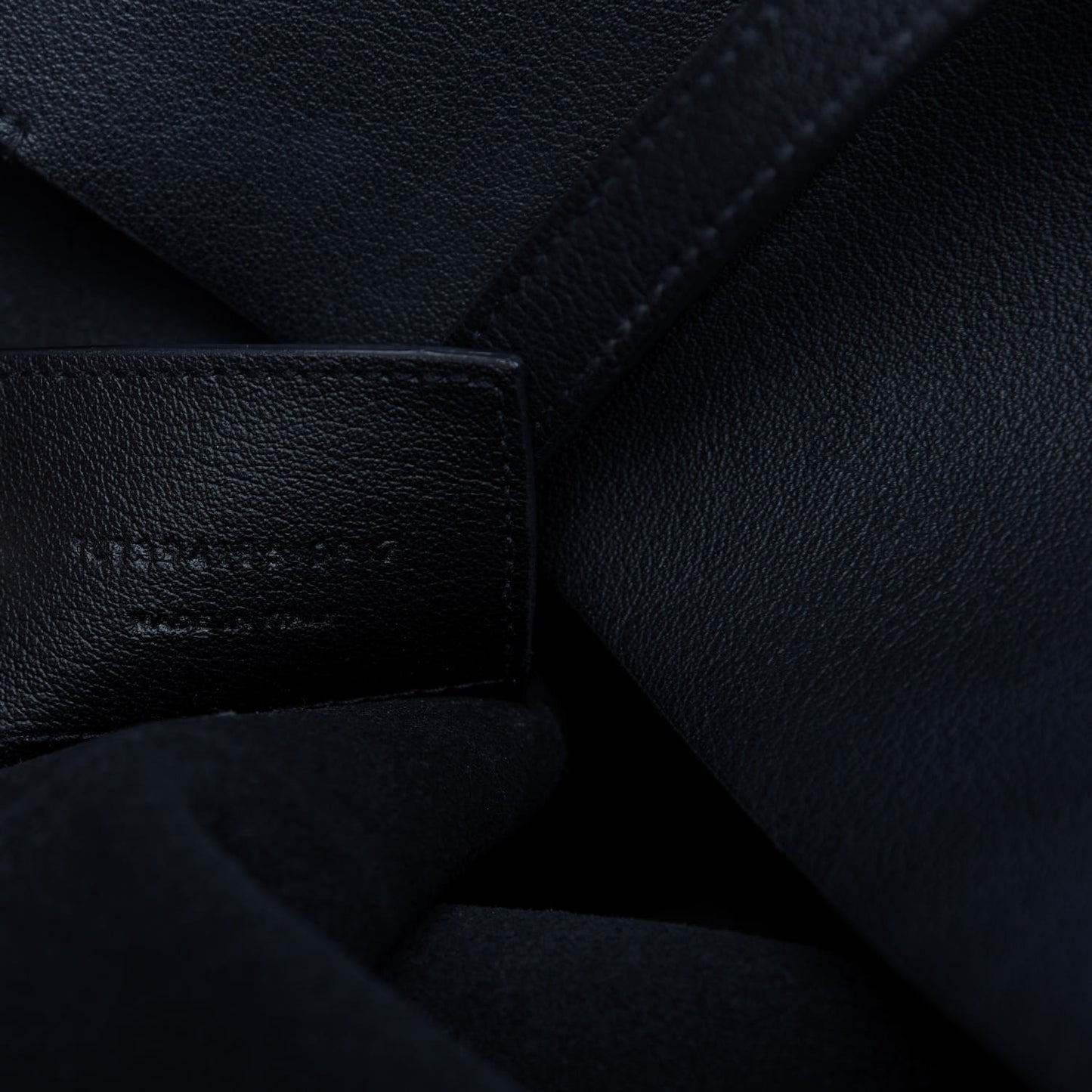 Calfskin Large Shopping Tote Black