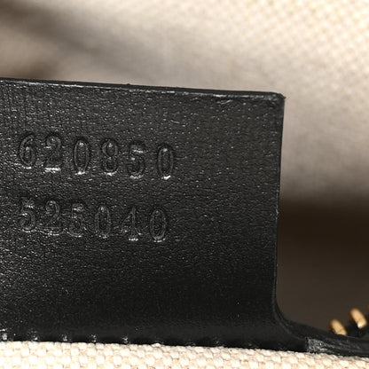 Gucci Boarded Plutone Calfskin Horsebit 1955 Top Handle Bag Black 7 of 11