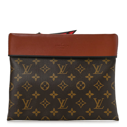 Louis Vuitton Monogram Tuileries Pochette Caramel 1 of 9