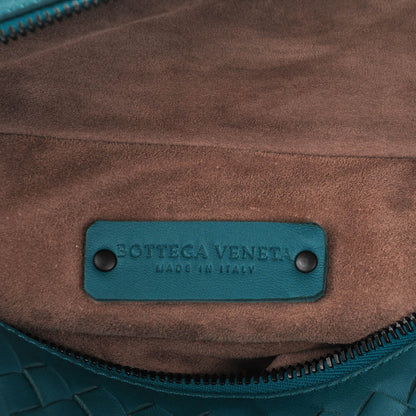 Bottega Veneta Nappa Intrecciato Ayers Brick Tote Teal 6 of 8