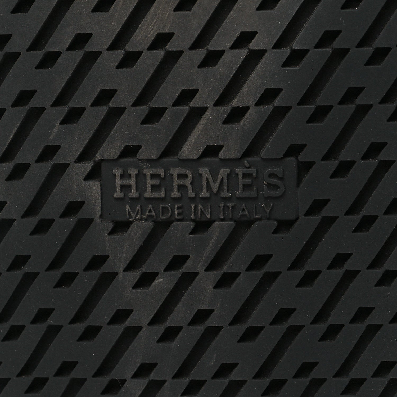 Hermes Calfskin Mens Chypre Sandals 43 Black 7 of 8