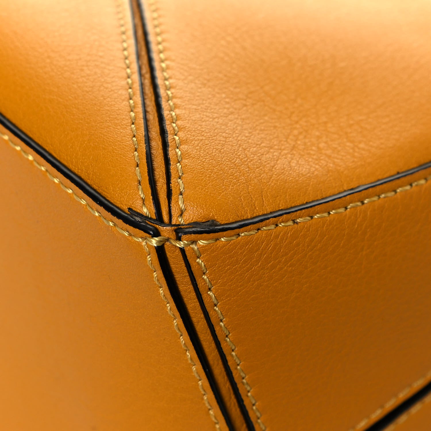 Loewe Calfskin Mini Puzzle Bag Narcisus Yellow 12 of 12