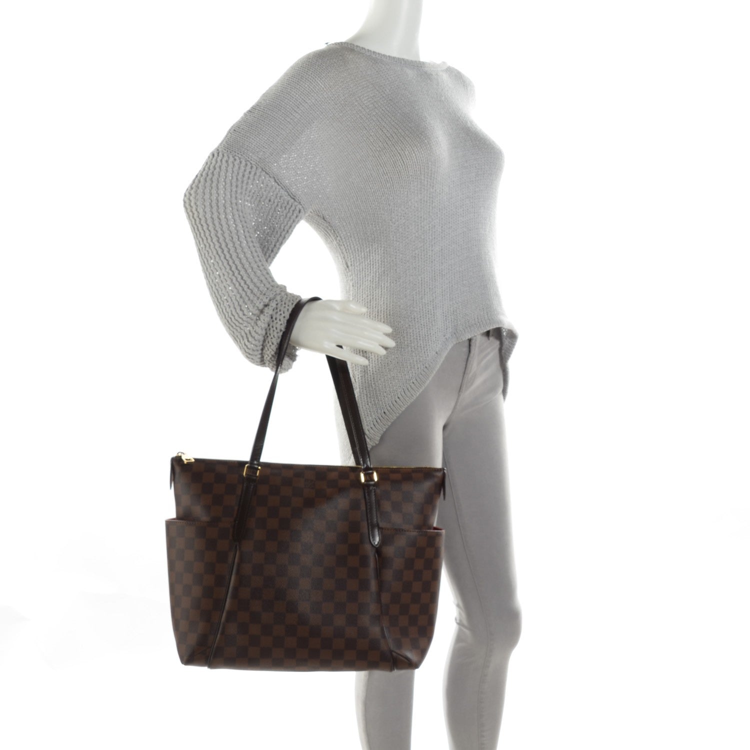 Louis Vuitton Damier Ebene Totally MM 2 of 8