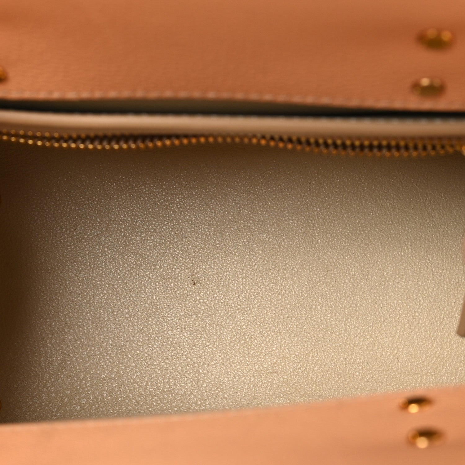 Givenchy Grained Calfskin Mini Horizon Satchel Beige 4 of 12