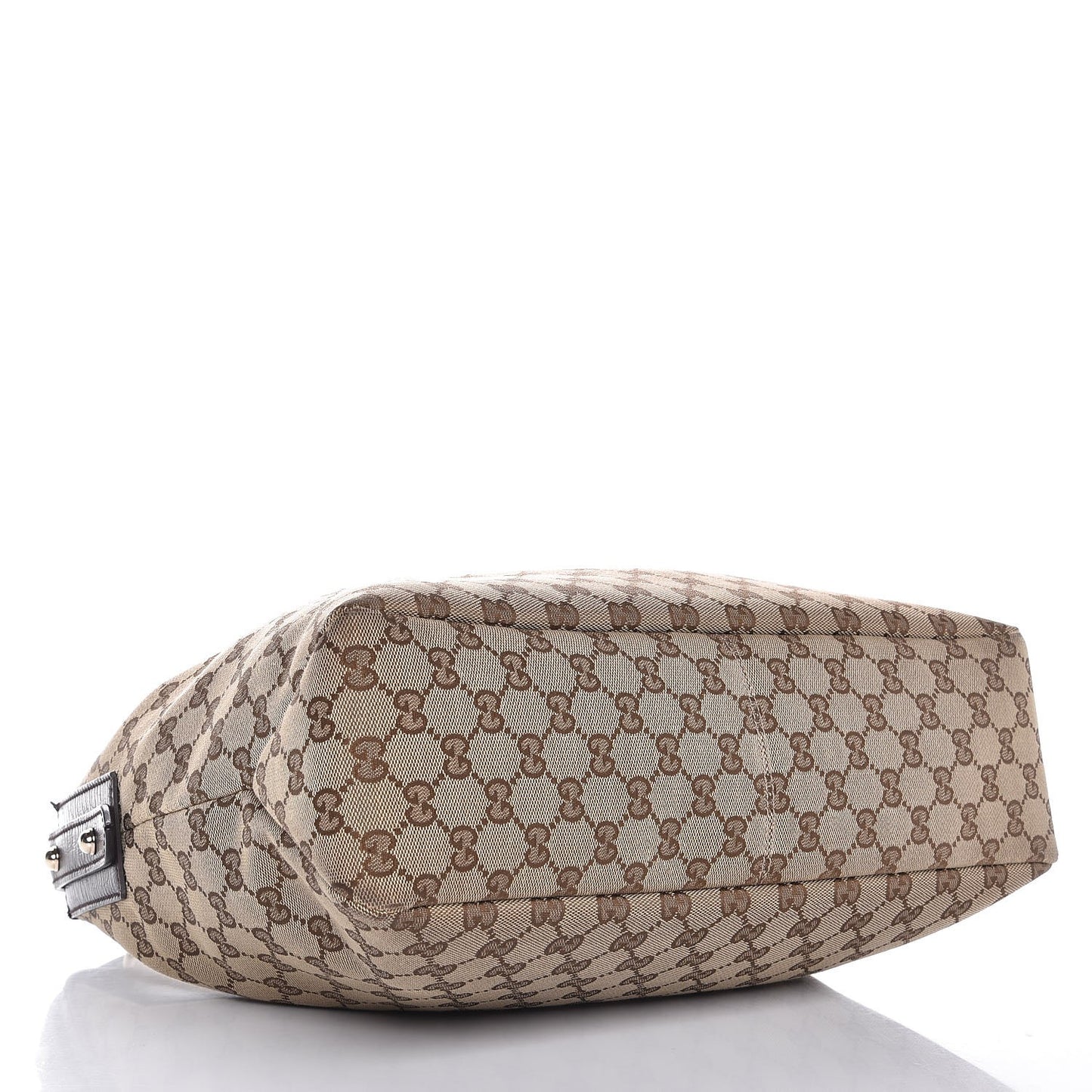 Monogram Medium Horsebit Chain Hobo Dark Brown