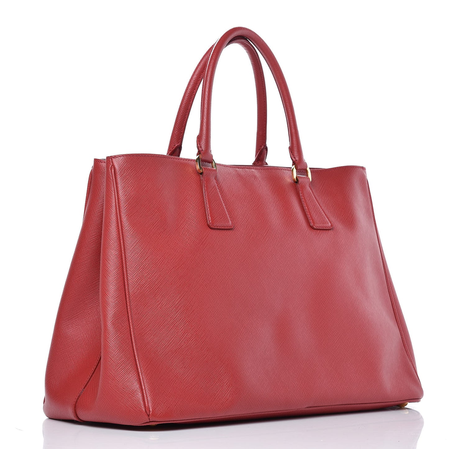 Saffiano Lux Large Tote Fuoco