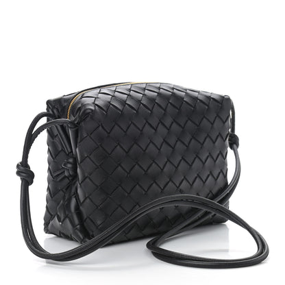 Bottega Veneta Nappa Intrecciato Small Loop Camera Bag Black 2 of 9