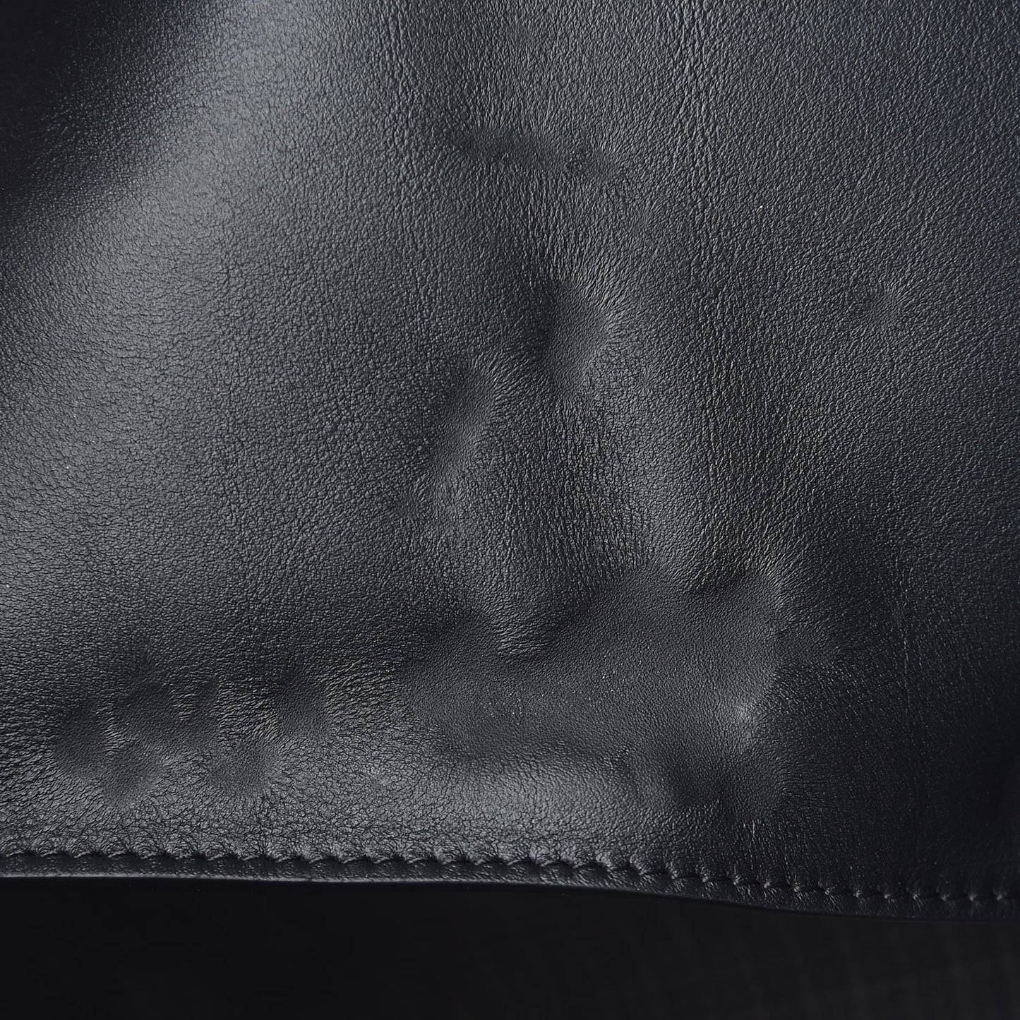 Tweed Smooth Calfskin Medium Big Bag Black