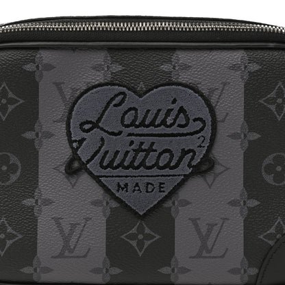 Louis Vuitton X NIGO Monogram Eclipse Stripes LV Heart Modular Sling Bag 8 of 11