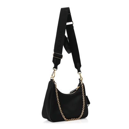 Prada Nylon Re-Edition 2005 Shoulder Bag Black 3 of 10