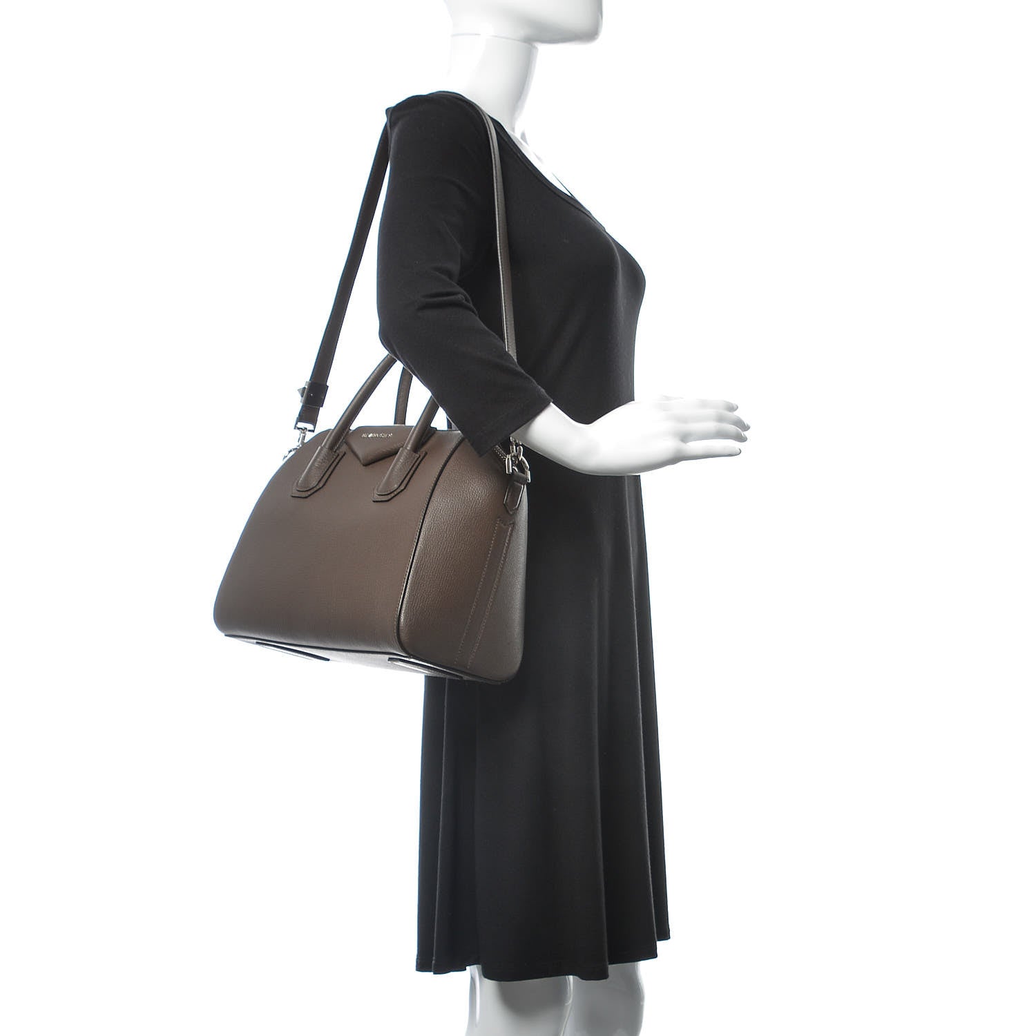 Givenchy Sugar Goatskin Small Antigona Heather Grey 2 of 9