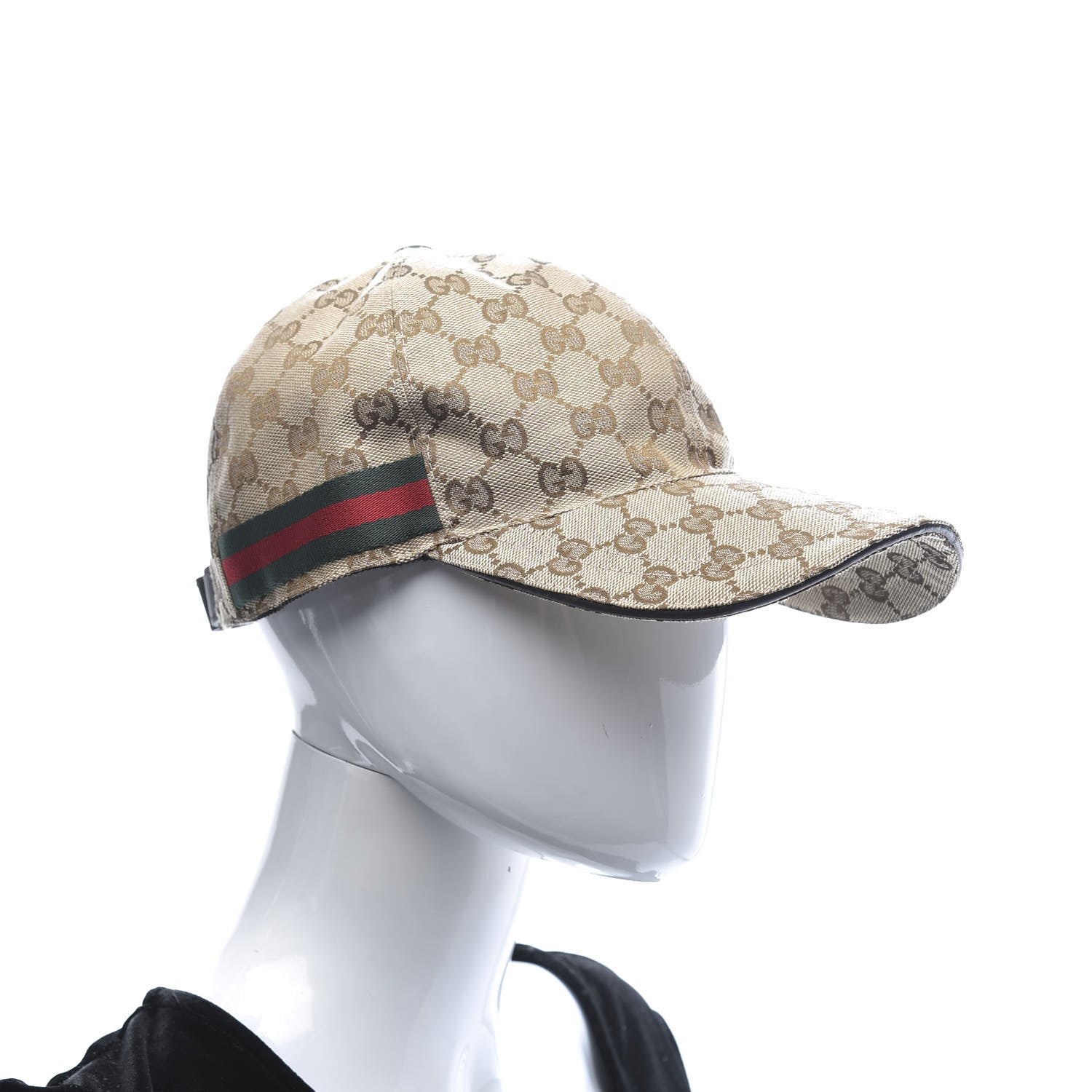 Gucci Monogram Web Baseball Hat XL Beige Cocoa 2 of 10