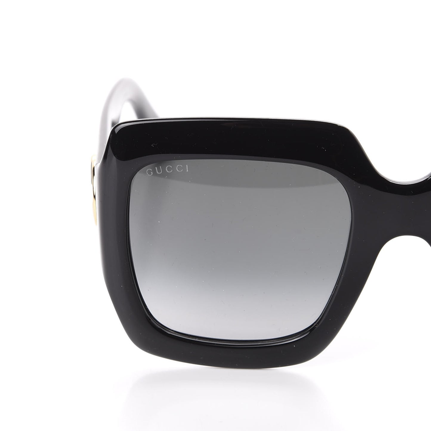 Acetate Square Frame Sunglasses GG0053S Black