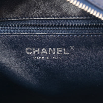 Chanel Lambskin Quilted Large Camera Case Navy Blue Navy Blue 6 of 11