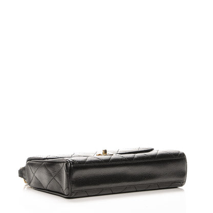 Chanel Caviar Quilted Medium Single Flap Black 4 of 8