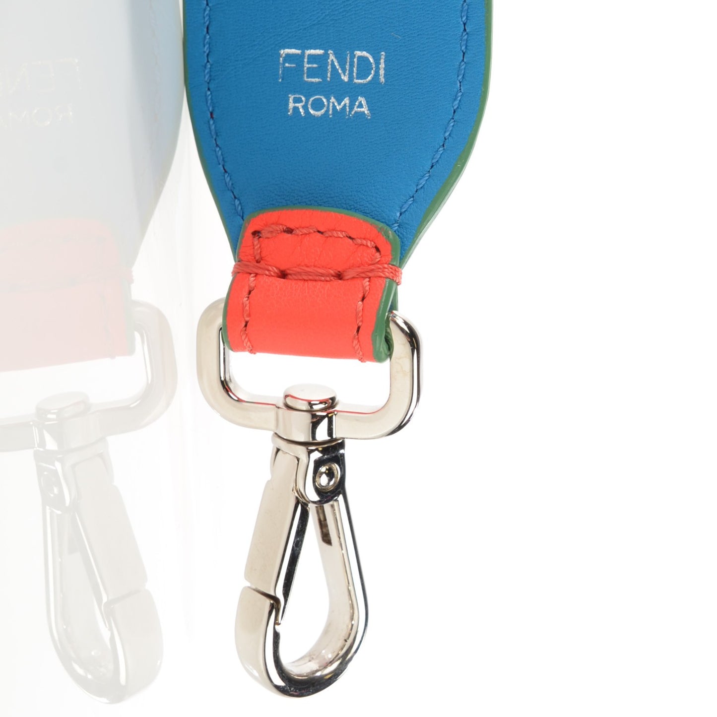 Vitello Dolce Bi-Color Strap You Papavero Blue Royal