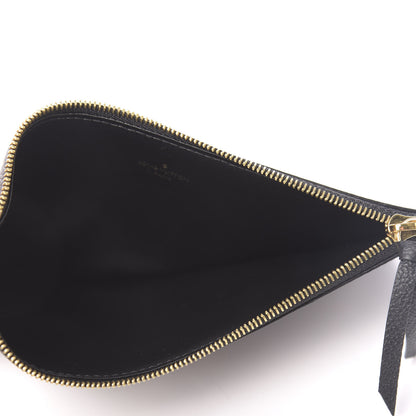 Louis Vuitton Empreinte Monogram Giant Crafty Pochette Felicie Zippered Insert Black 5 of 6