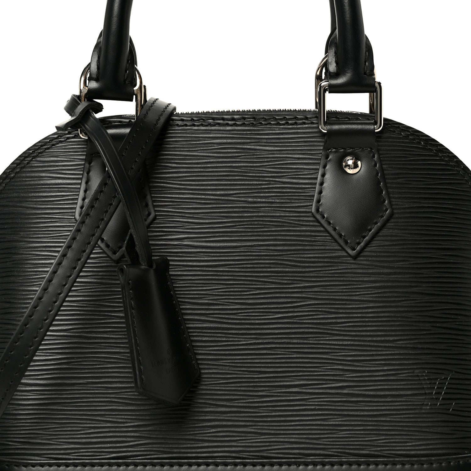 Louis Vuitton Epi Alma BB Black 9 of 11