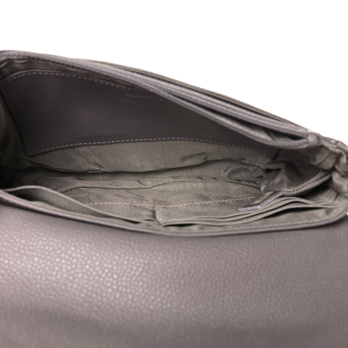 Caviar Half Moon Wallet On Chain WOC Light Grey