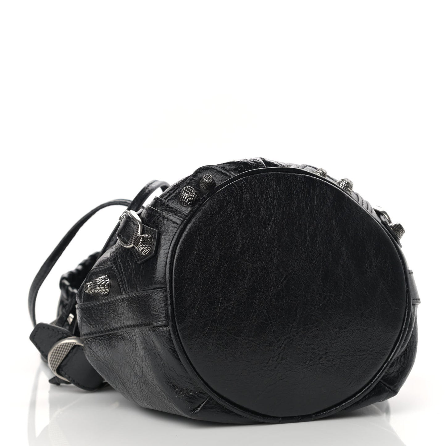 Agneau Arena Le Cagole Bucket Bag XS Black