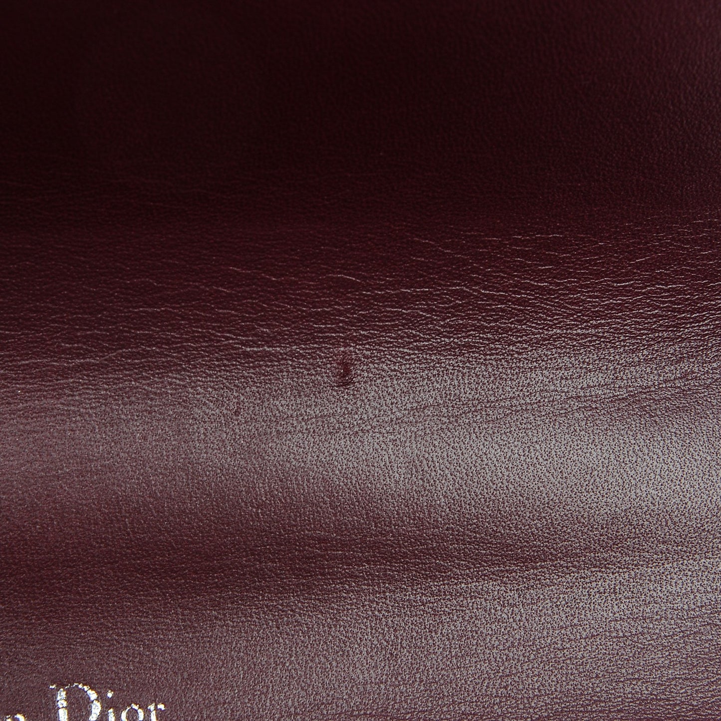 Lambskin Sequin Medium Diorama Flap Bag Plum