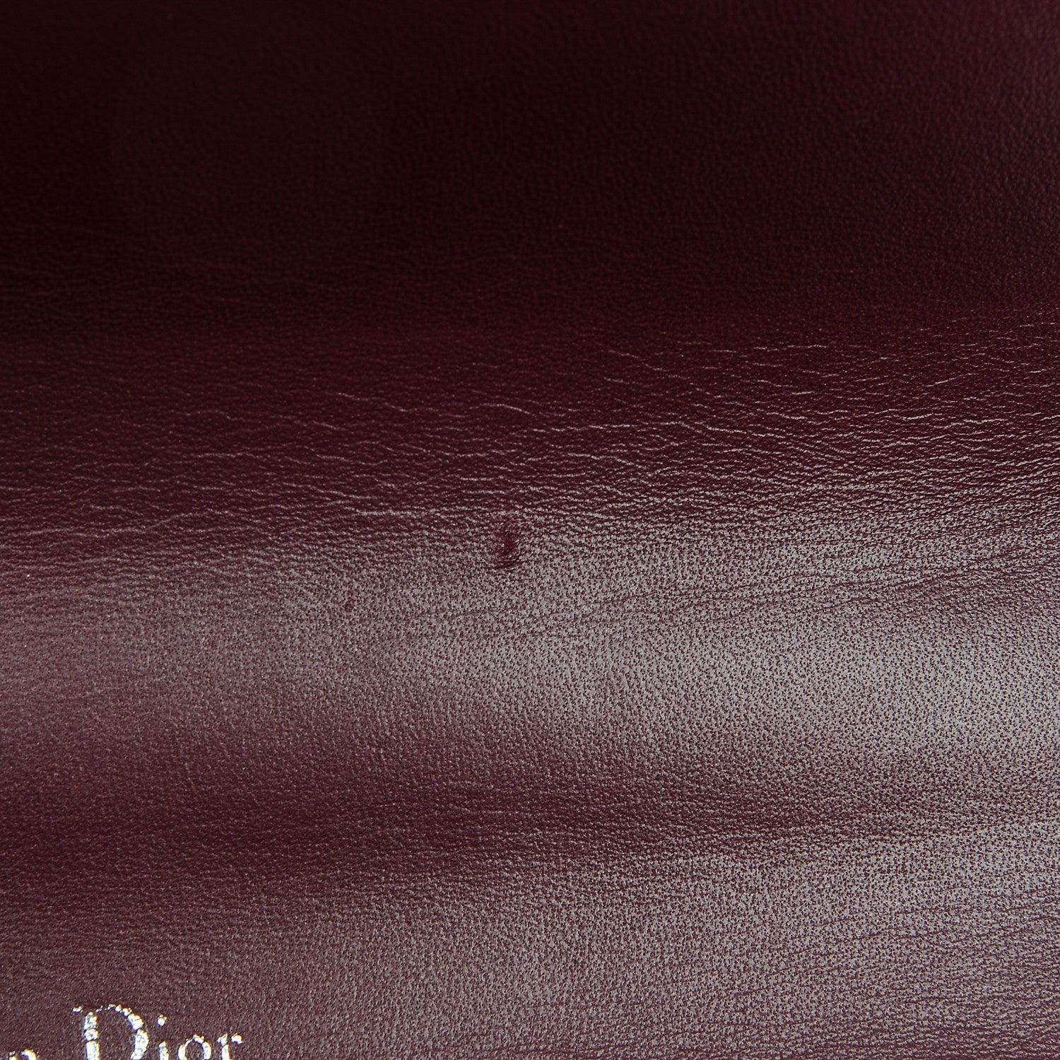 Christian Dior Lambskin Sequin Medium Diorama Flap Bag Plum 8 of 13
