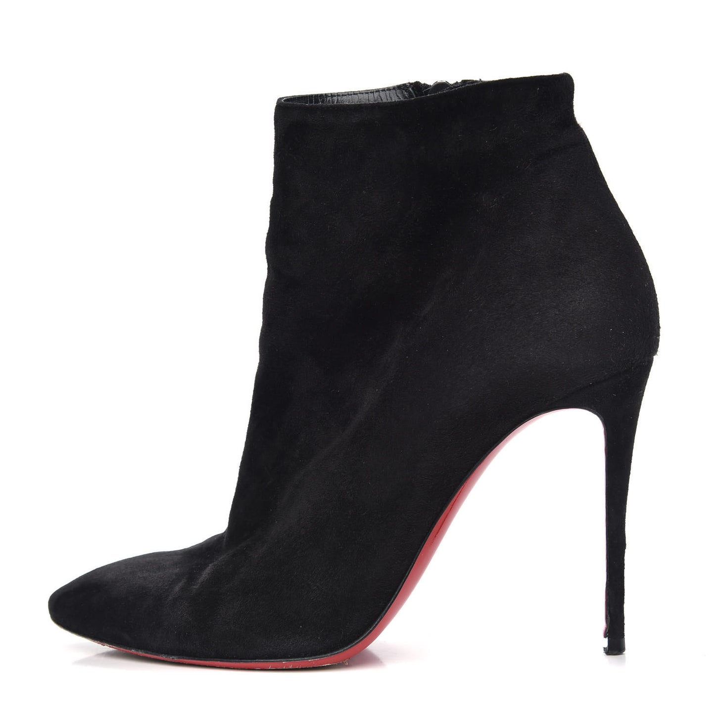 Veau Velours Eloise Booty 100 Ankle Boots 38.5 Black