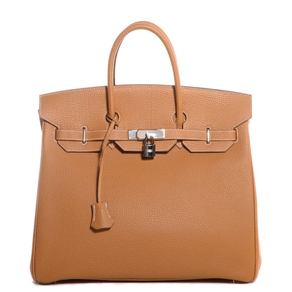 Hermes Togo HAC Birkin 32 Gold 1 of 25