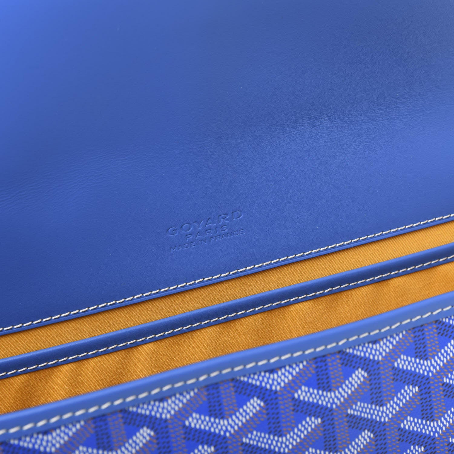 Goyard Goyardine Belvedere II MM Messenger Bag Sky Blue 5 of 8