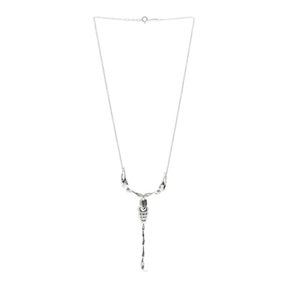 Tiffany Sterling Silver Elsa Peretti Scorpion Pendant Necklace 3 of 4