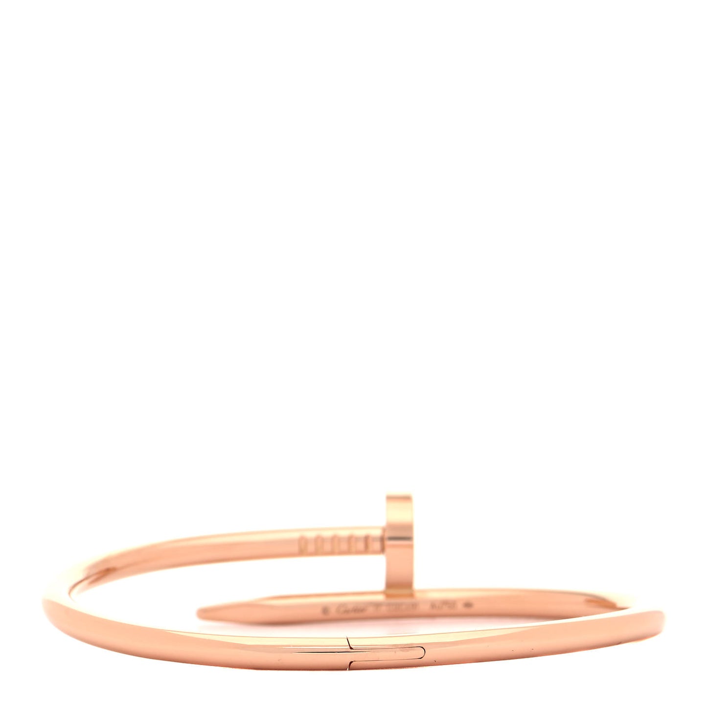 18K Pink Gold Juste Un Clou Bracelet 17