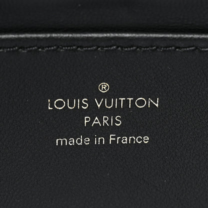 Louis Vuitton Lambskin Malletage Top Handle GO-14 MM White Black 7 of 10