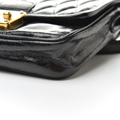 Miu Miu Vitello Lux Quilted Crossbody Black 11 of 12