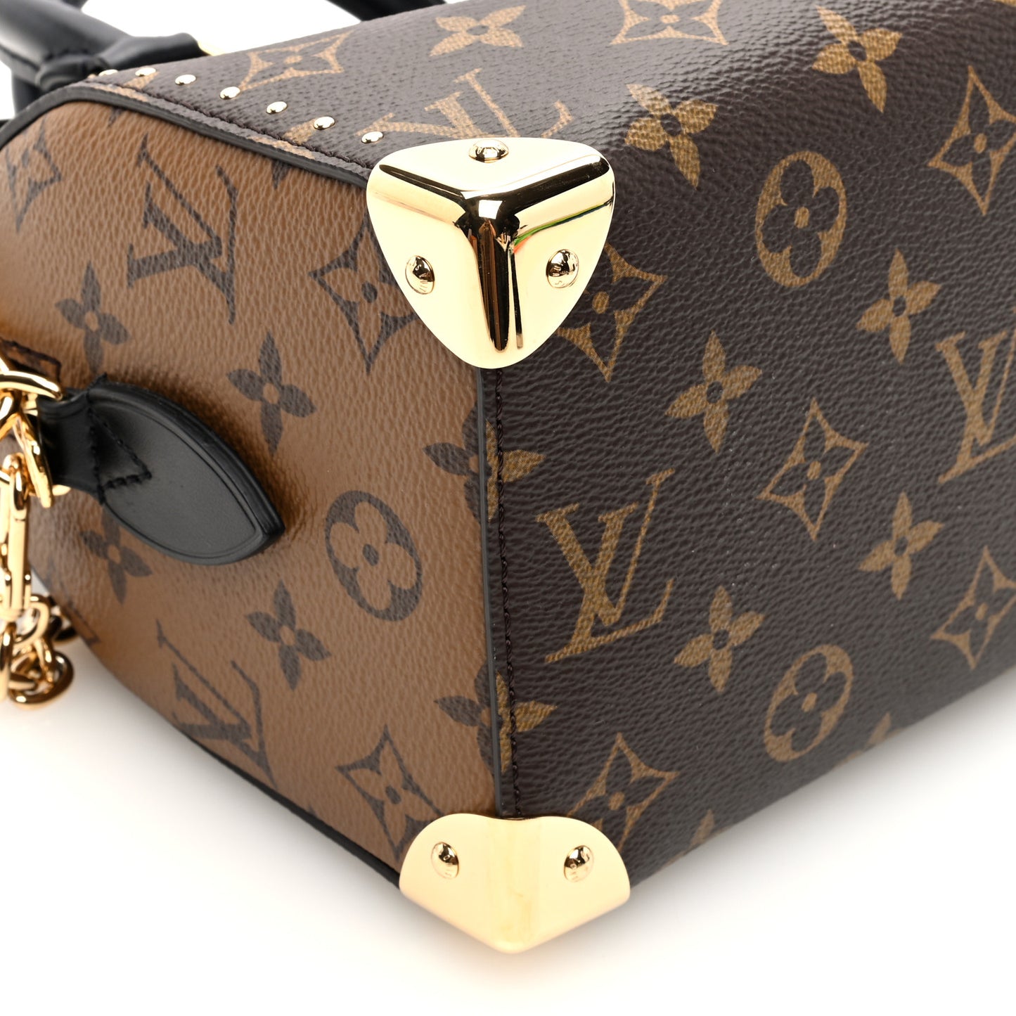 Reverse Monogram Speedy Trunk 20