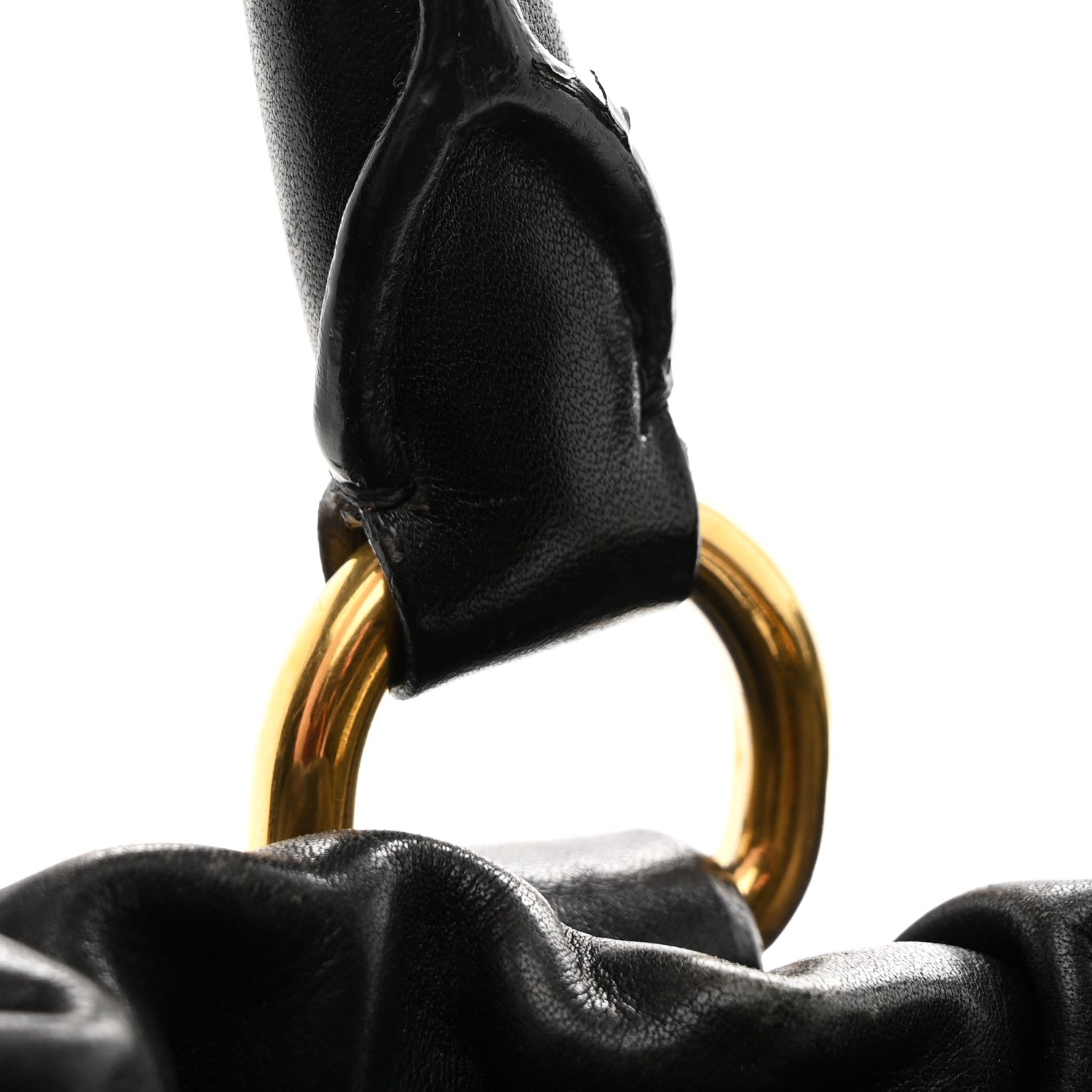 Prada Vitello Soft Calfskin Shopping Satchel Black 11 of 11