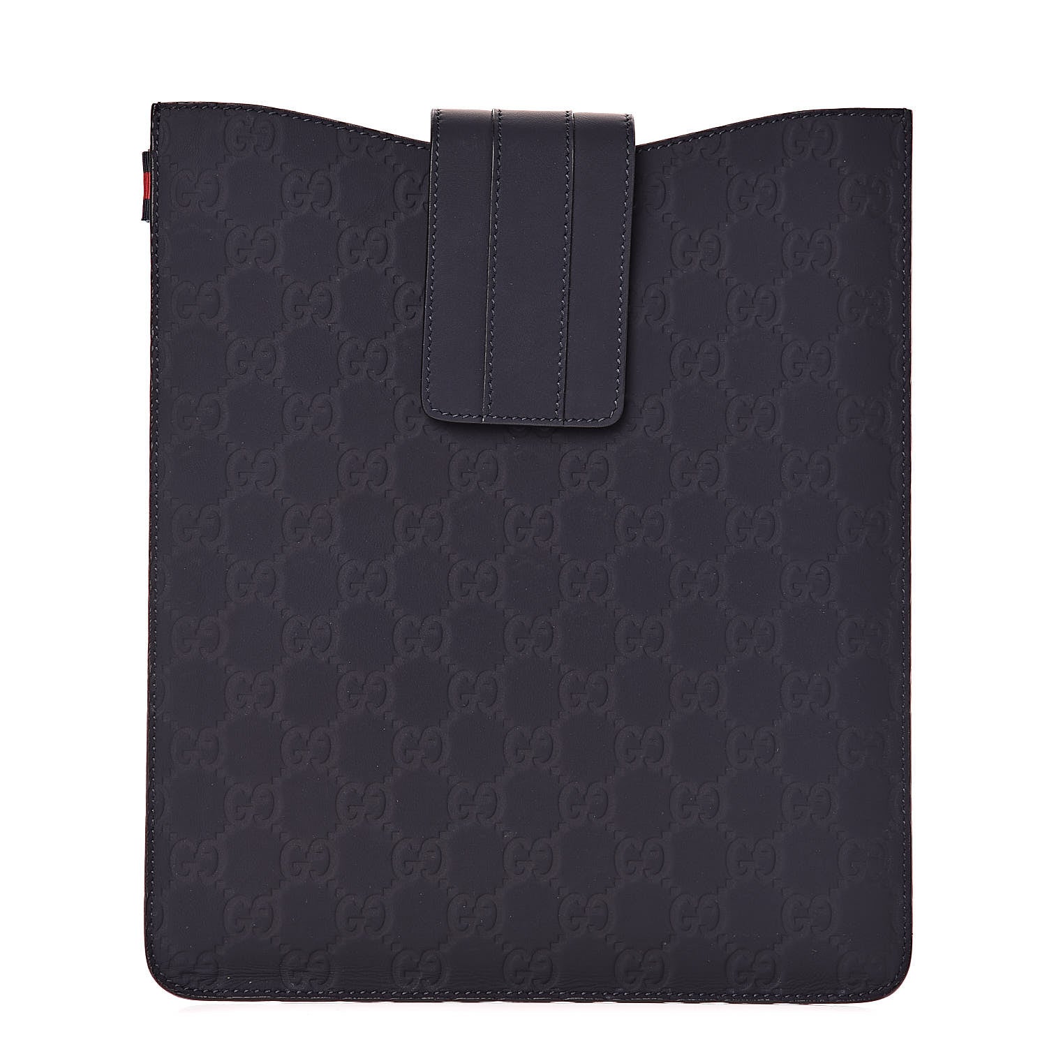 Gucci Rubber Guccissima Ipad Case Navy 1 of 6