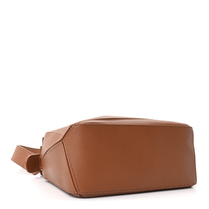 Loewe Satin Calfskin Small Puzzle Bag Pecan 4 of 9
