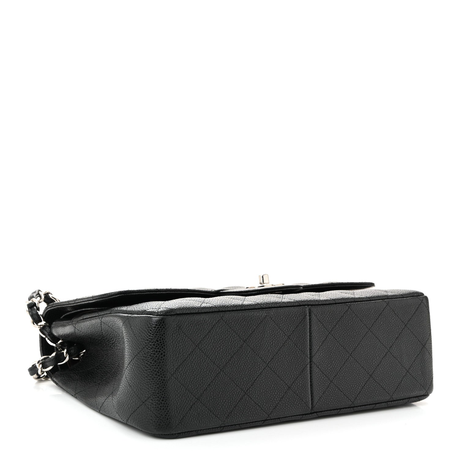 Chanel Caviar Quilted Jumbo Double Flap Black 4 of 10
