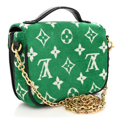 Louis Vuitton Monogram Jacquard Velvet Micro Metis Green 3 of 10