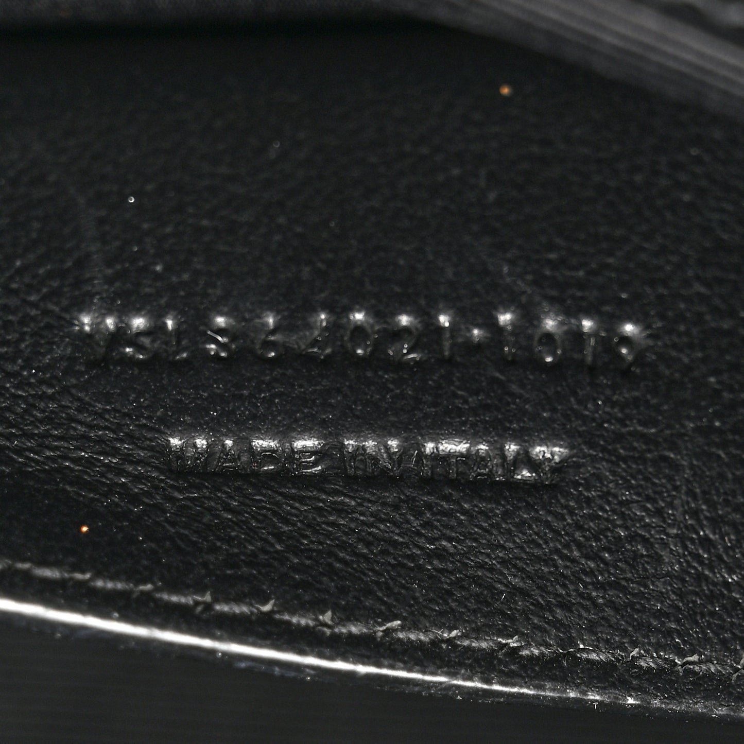 Grain De Poudre Medium Classic Monogram Kate Satchel Black